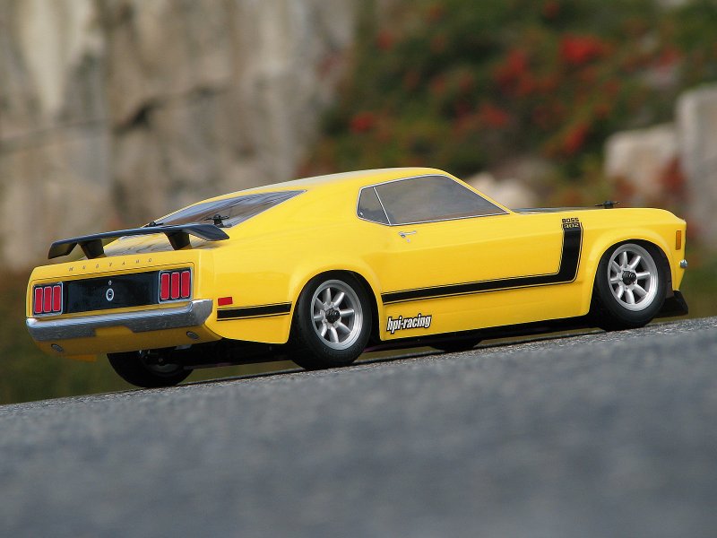 1970 FORD MUSTANG BOSS 302 BODYSHELL (200mm)