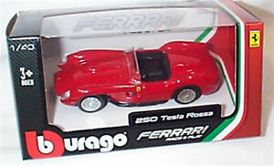 Burago 1/43 250 Testa Rossa Static Die-Cast