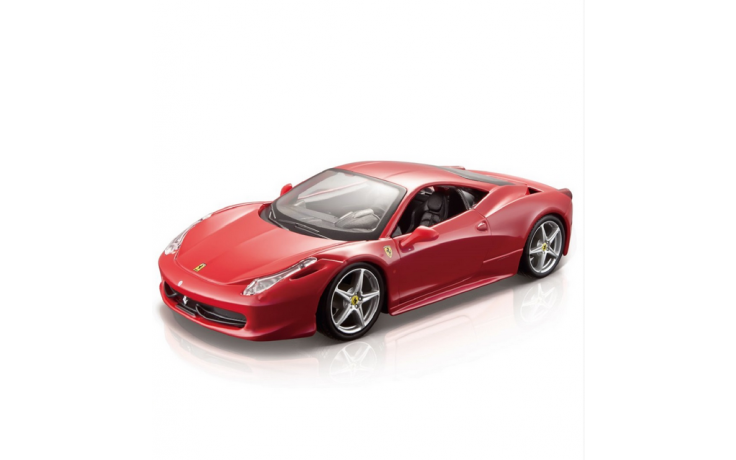 Burago 1/43 458 Italia Static Die-Cast