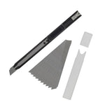 Modelcraft Slim Snap-Off Knife & 10 Blades