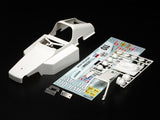 Tamiya Rc Body Set Buggy Champ With Decals (white unpainted)