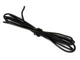 0.6mm Soft Silicone Wire 22AWG Black 1m Length-SKU 2886