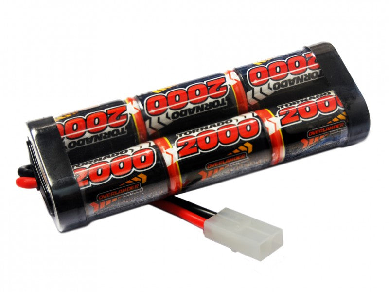 Nimh Battery SubC 2000mah 7.2v Sport Track - SKU 2326