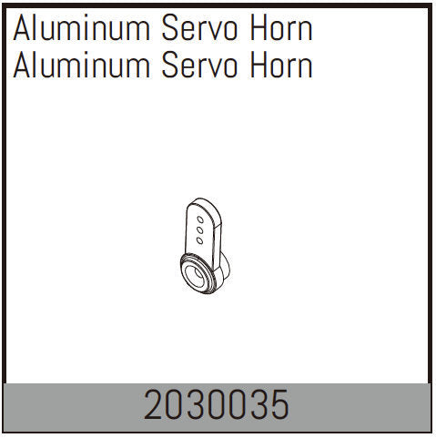 Aluminum Servo Horn 25T