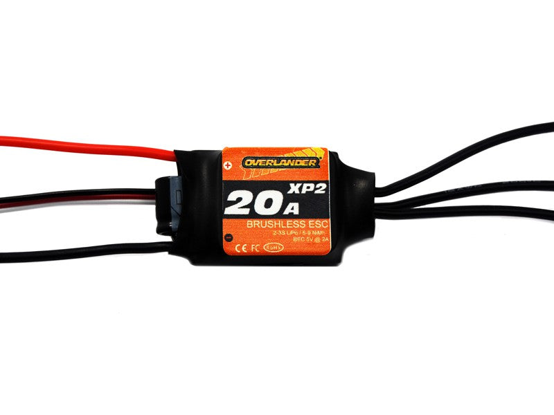 Overlander XP2 20A Brushless Speed Controller- SKU 2609