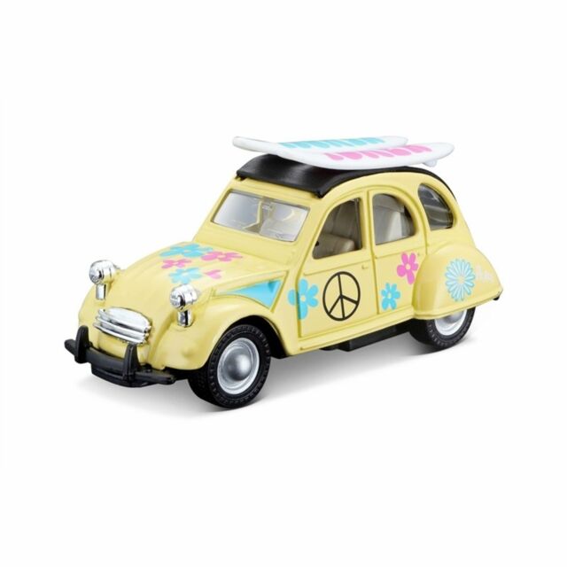 Tobar 4.5 1952 CITROEN 2cv Hippy Diecast Car 1:32