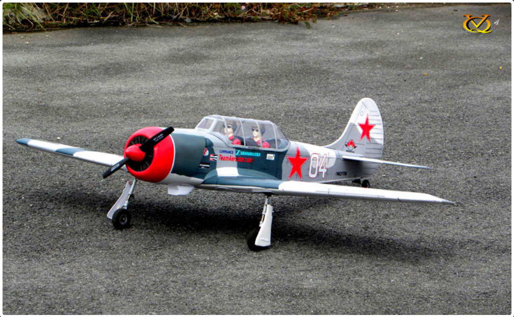 VQ Yak-52 (Soviet) 60.6 Inch ARF (EP/GP)