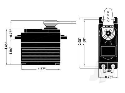 Hitec HS7955TG Servo