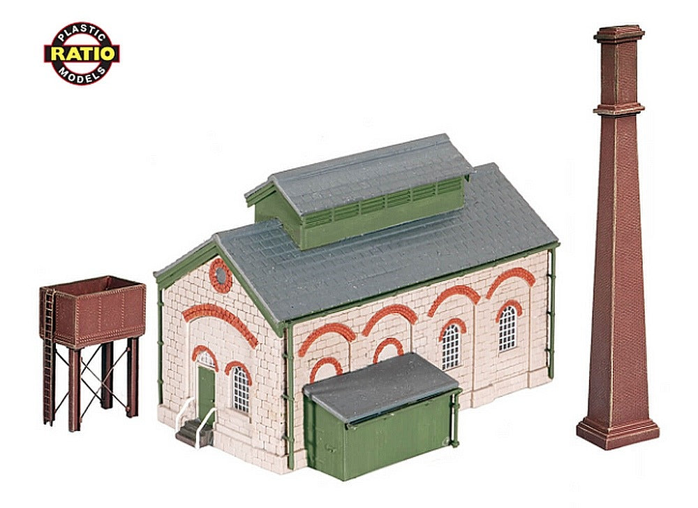 Ratio 226 Pump / Boiler House Kit - N Gauge