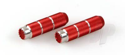 Red Tx Stick Ends (Long) 33mm