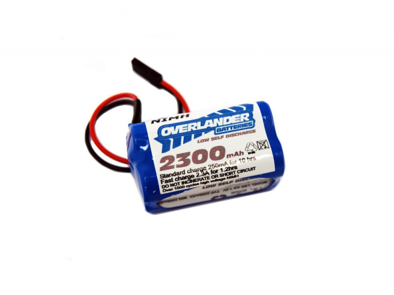 Overlander 4.8v Square Nimh Battery 2300mAh AA Receiver Premium Sport