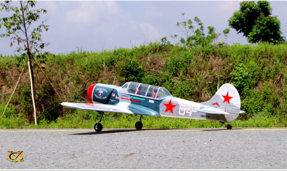 VQ Yak-52 (Soviet) 60.6 Inch ARF (EP/GP)