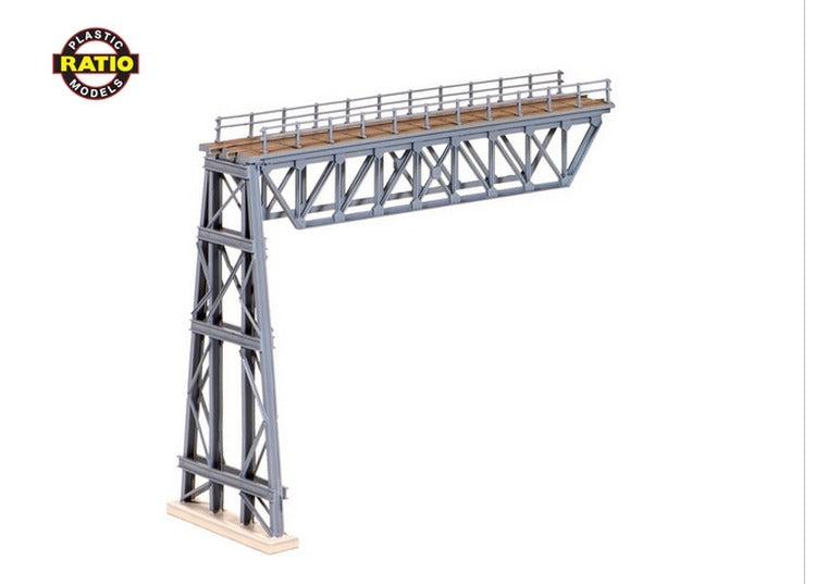 Ratio 241 Steel Truss Span with Steel Trestle