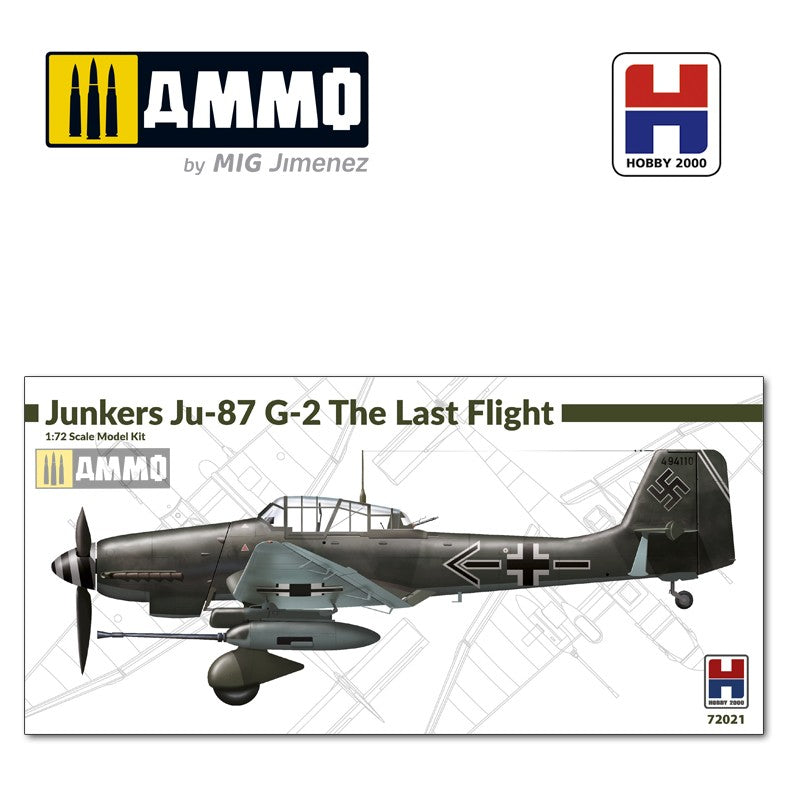 Hobby 2000 1/72 Junkers Ju-87G-2 Stuka Last Flight 72021