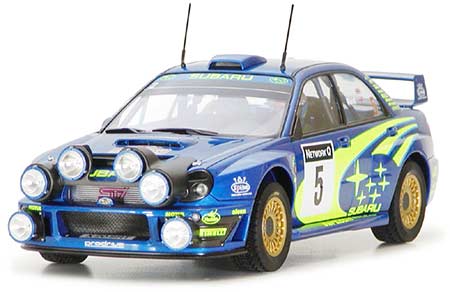 Tamiya 1/24 Subaru Impreza 2001 Rally of Great Britain 24250