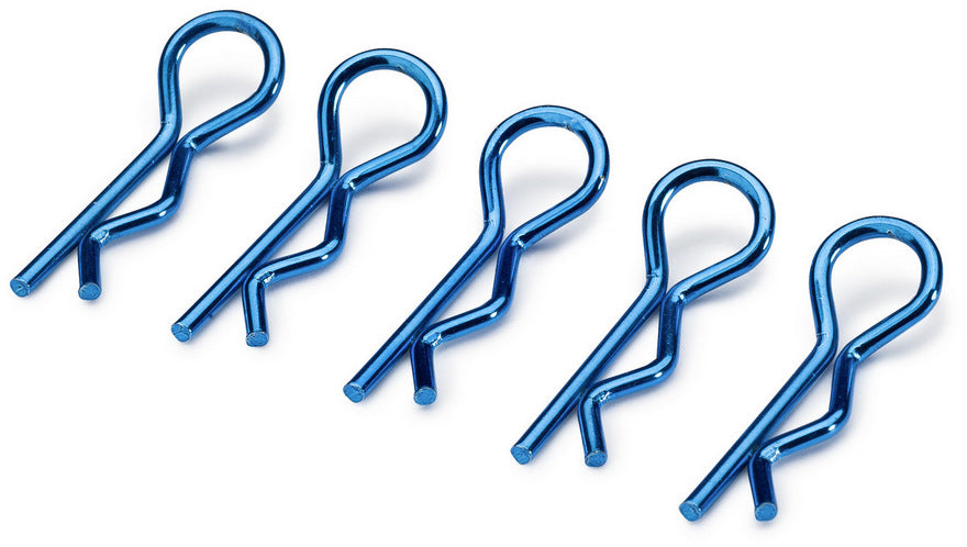 Body Clips small/blue (10)