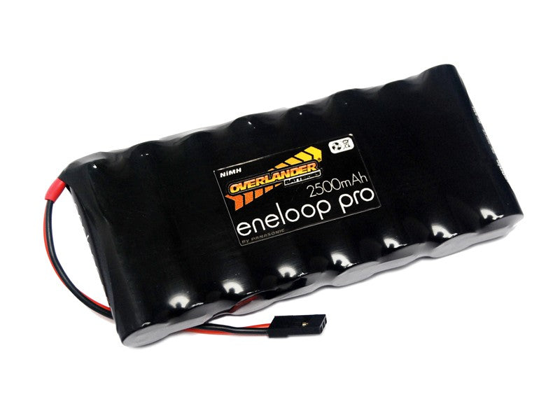 Eneloop Pro 2500mAh AA 9.6v Flat Transmitter - SKU 2786