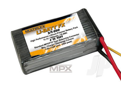 Li-Batt FX 3/1-950mah (M6) 157321