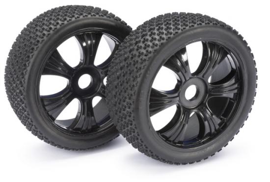 Absima Wheel Set LP Buggy Dirt black 1:8 (2 Pair)