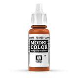 Vallejo 176 Model Color 17 ml Acrylic Paint - Copper - 70.999