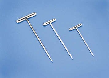 Nickle Plated T-Pins x 100 DB252