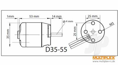 ROXXY BL Outrunner (D35-55-06) - 590kV