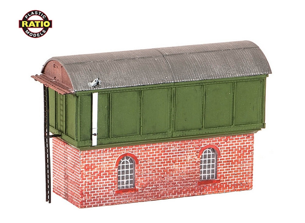 Ratio 256 Large Water Tower Kit - N Gauge