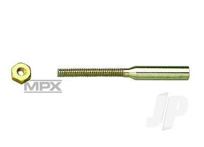 Threaded Coupler M2.5 21mm x 10 713861