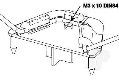 Undercarriage Support With Screw 723135 (box 76)