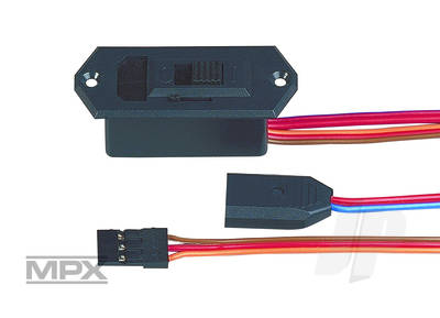 Switch Black/W. Ch. Battery Uni 85039