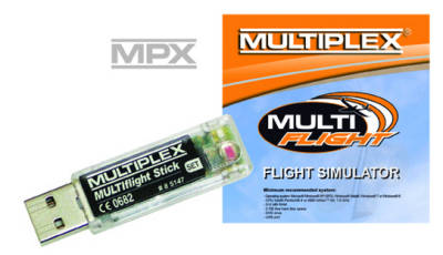 Multiflight Sim USB Stick with CD Flight Simulator included