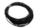 4mm Soft Silicone Wire 12AWG Black- 25m Roll - SKU 2860