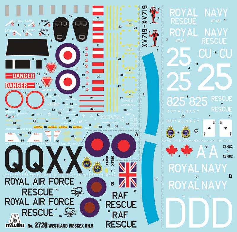 Italeri 1/48 Wessex UH.5 (Falklands 40 Years Anniversary) 2720