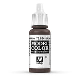 Vallejo 70854 Model Color 204 Brown Glaze 17ml