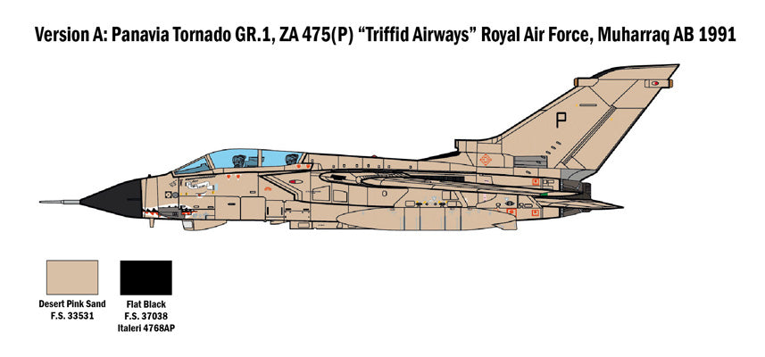 Italeri 1/48 TORNADO GR.1/IDS GULF WAR 2783