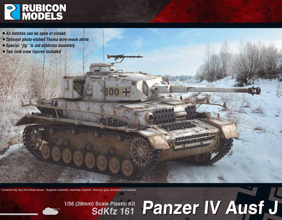 Rubicon Models 1/56 Panzer IV Ausf J kit 280078