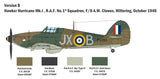 Italeri 1/48 HURRICANE Mk.I 2802