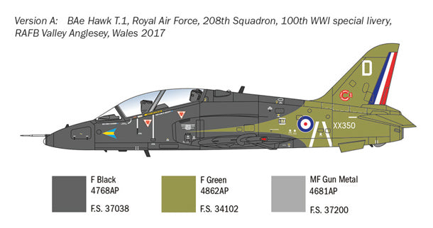 Italeri 1/48 Bae Hawk T Mk1 IT2813