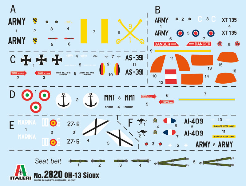 Italeri 1/48 OH-13 Sioux IT2820