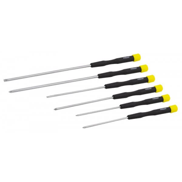 6pc Precision Screwdriver Set Long