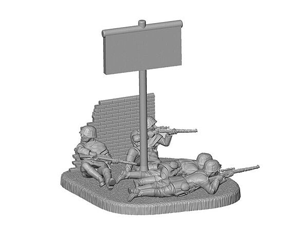 ZVEZDA 1/72 German Sniper Team