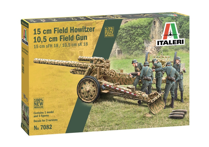 Italeri 1/72 German 15 cm Field Howitzer