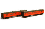 Dapol 2P-003-015 Coach Twin Pack BR Crimson 6461  6464