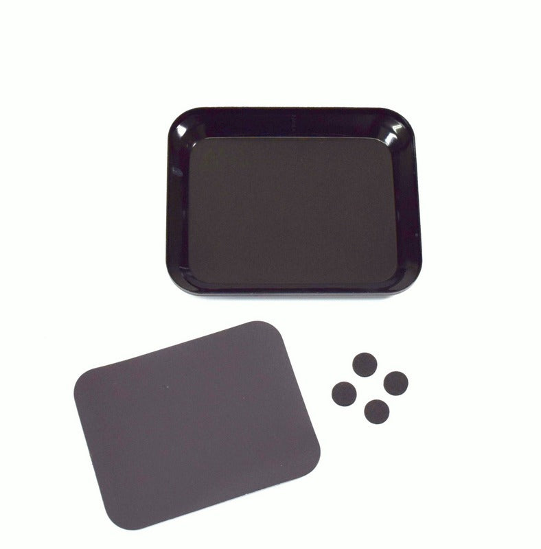 Absima Aluminium Bowl with Magnetic Plate Black
