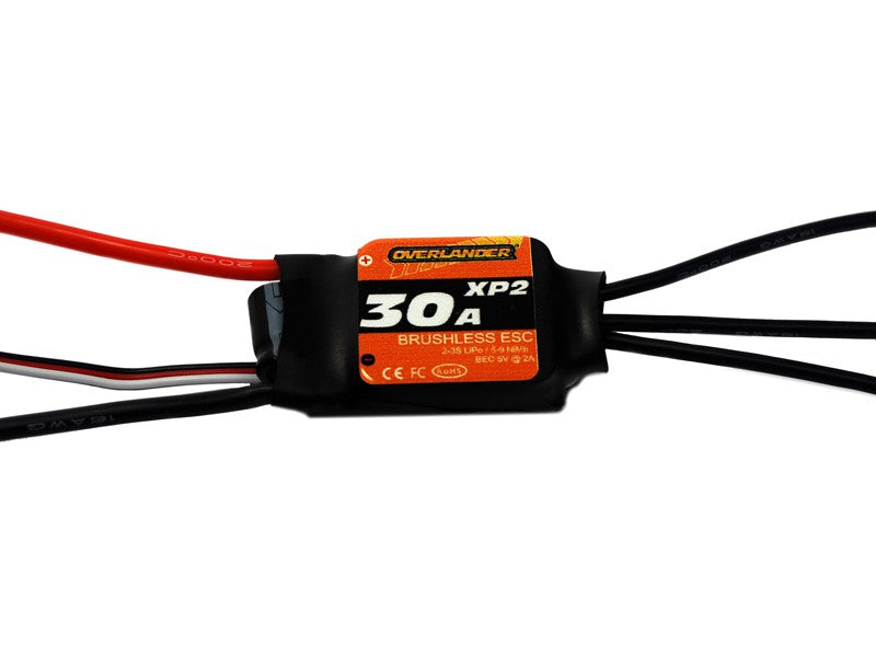 Overlander XP2 30A Brushless Speed Controller- SKU 2610