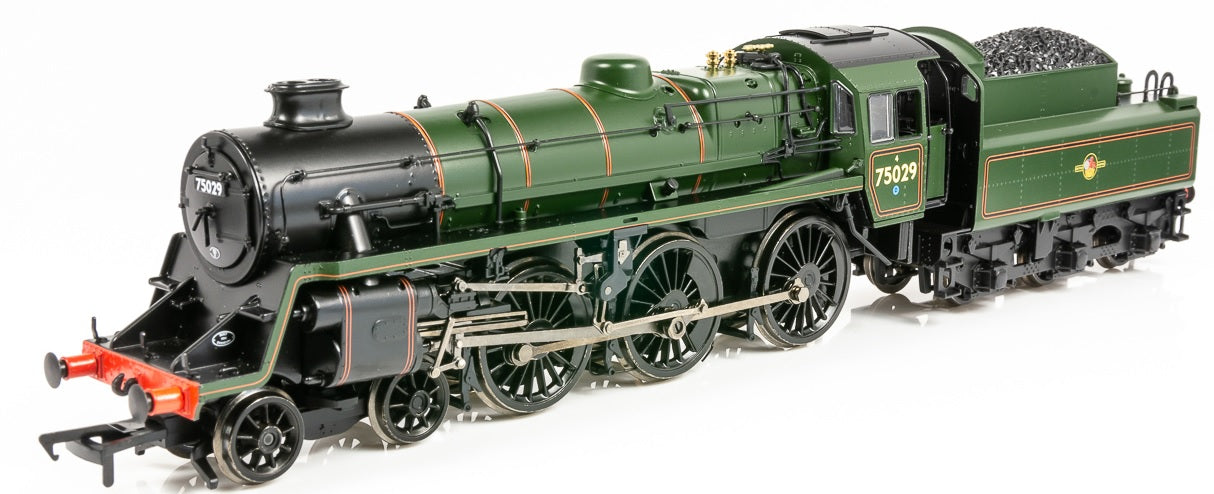 Br Standard Riddles Tender Engine BR Standard 4MT BR2 Tender 75029 BR Lined Green (Late Crest)