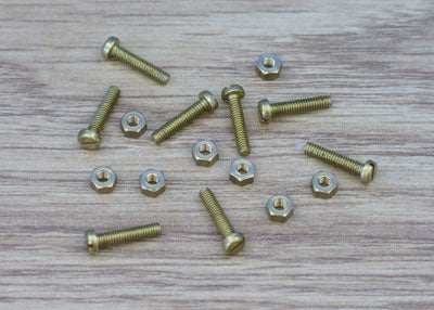 8BA Cheese Head Bolts 3/4inch and Nuts (10)