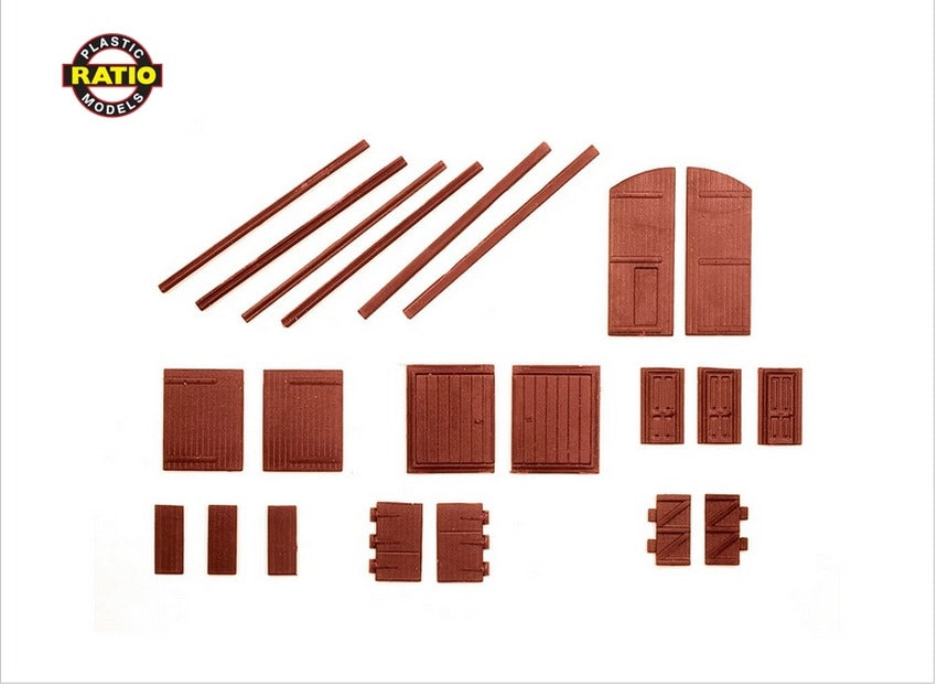 Ratio 311 Builder Pack - Doors - N Gauge