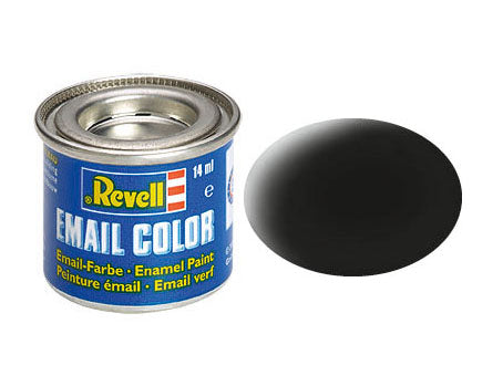 Revell Enamel No.8 Tinlet 14ml black matt