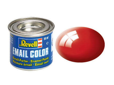 Revell Enamel No.31 Tinlet 14ml fiery red gloss
